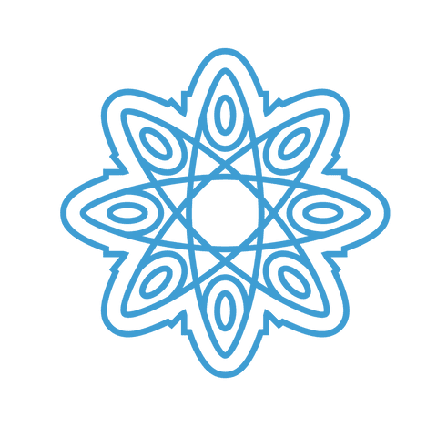 transparent star design formed by intersecting ellipses - Download Free Stock Videos Pikwizard.com