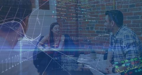 Financial Trading Concepts with Diverse Colleagues Discussing Data - Download Free Stock Images Pikwizard.com