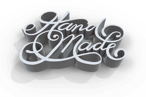 Transparent 3D Hand Made Script Typography Design - Download Free Stock Videos Pikwizard.com