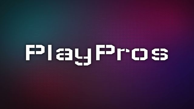 Graphic features vibrant PlayPros logo for e-sports and technology events. Ideal for promoting tech launches, gaming competitions, and digital marketing campaigns aimed at tech-savvy audiences.