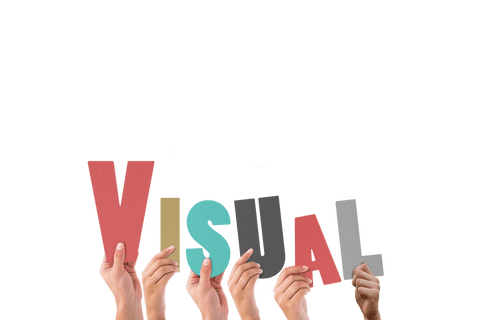 transparent background colorful letters spelling visual - Download Free Stock Videos Pikwizard.com