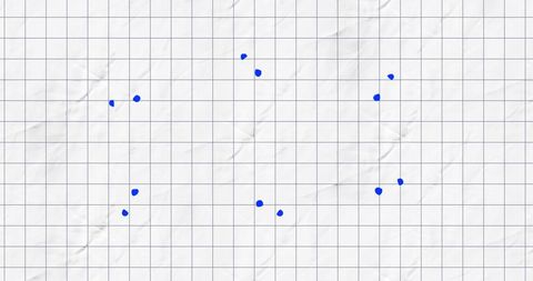 Conceptual Blue Arrows on Grid Paper Depicting Direction - Download Free Stock Images Pikwizard.com