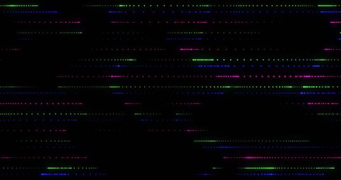 Abstract Colorful Digital Lines on Black Background - Download Free Stock Images Pikwizard.com