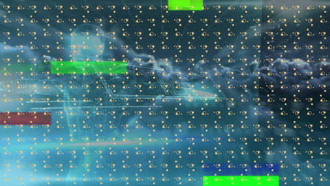 Abstract Digital Interface with Human and Data Infusion