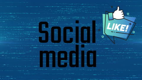 Social Media and Digital Communication Concept