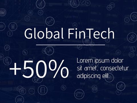 Global FinTech Growth and Network Connectivity Visualization - Download Free Stock Templates Pikwizard.com