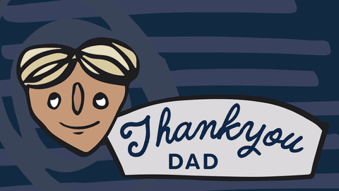 transparent father's day card thank you dad - Download Free Stock Videos Pikwizard.com