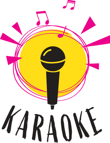vibrant karaoke microphone and music notes transparent design - Download Free Stock Videos Pikwizard.com