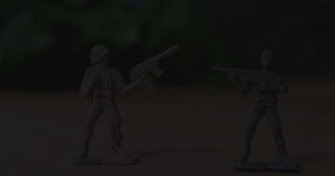 Toy Soldier Models with Ukraine and Russia Flag Background - Download Free Stock Images Pikwizard.com