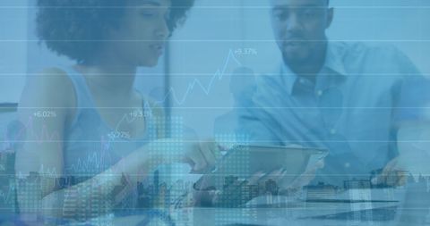 Diverse Professionals Discussing Financial Data Projections - Download Free Stock Images Pikwizard.com
