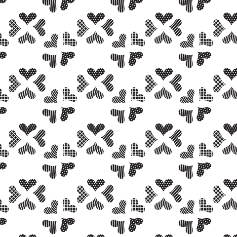 black heart pattern on transparent background illustration - Download Free Stock Videos Pikwizard.com