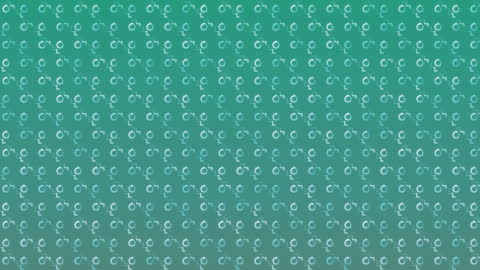 Seamless Pattern with Gradient Background and Abstract Shapes