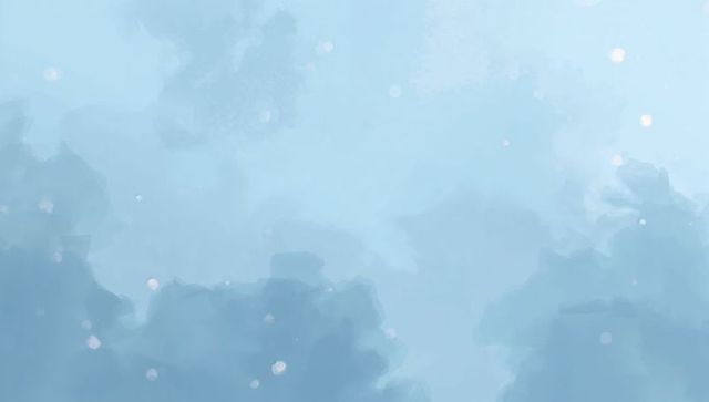 Soft blue watercolor cloud wash background with layered brushstroke texture