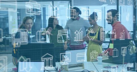 Diverse Team Conversation with Business Technology Overlay