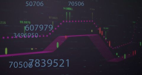 Dynamic Global Financial Data Representation - Download Free Stock Images Pikwizard.com