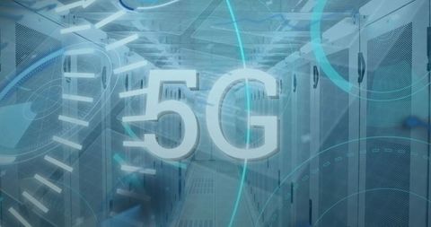 5G Technology in Modern Data Center Next Generation Innovation - Download Free Stock Images Pikwizard.com