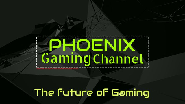 Modern Phoenix Gaming Channel Banner with Futuristic Graphics - Download Free Stock Templates Pikwizard.com