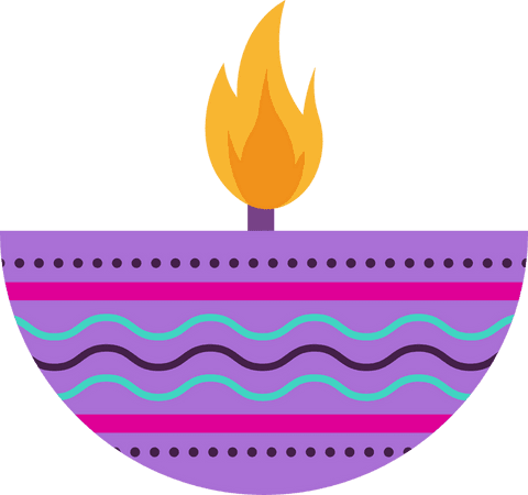 vibrant transparent oil lamp illustration with decorative patterns - Download Free Stock Videos Pikwizard.com