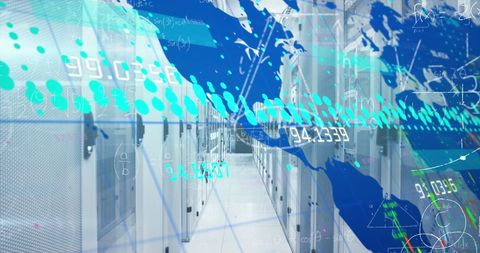 Digital Analytics and Data Processing in Modern Data Center - Download Free Stock Images Pikwizard.com