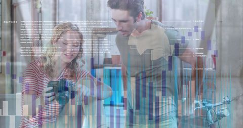 Analyzing Financial Data Overlay in Modern Office Infusion