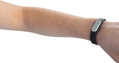 woman's arm with smart fitness band isolated on transparent background - Download Free Stock Videos Pikwizard.com