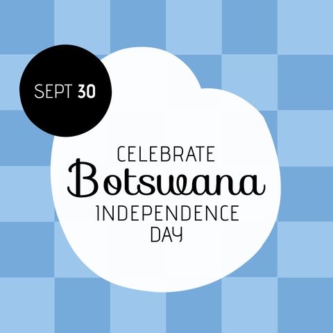 Botswana Independence Day Celebration Poster - Download Free Stock Templates Pikwizard.com