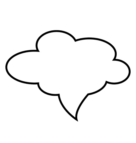 Speech Bubble on Transparent Background for Communication Design - Download Free Stock Videos Pikwizard.com
