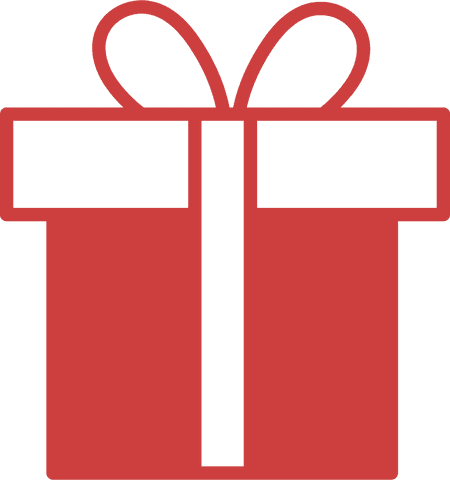 red present icon on transparent background for christmas celebrations - Download Free Stock Videos Pikwizard.com