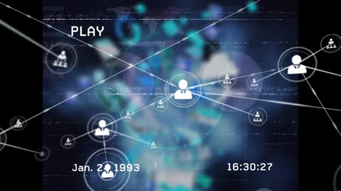 Digital Connectivity Network with Data Overlay