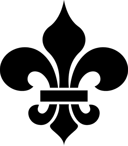 Minimalist Fleur-de-Lis Emblem on Transparent Background - Download Free Stock Videos Pikwizard.com
