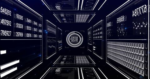 Futuristic Virtual Digital Data Interface - Download Free Stock Images Pikwizard.com