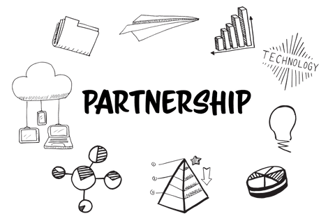 partnership icons and graphics on transparent background - Download Free Stock Videos Pikwizard.com