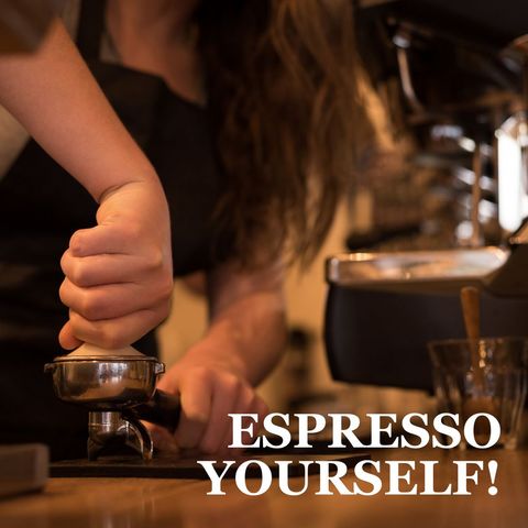 Barista Crafting Espresso in Coffee Shop Counter - Download Free Stock Templates Pikwizard.com