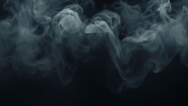 Ethereal Smoke Swirls Creating Misty Atmosphere