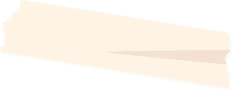 Transparent 3d masking tape strip with torn edges on background