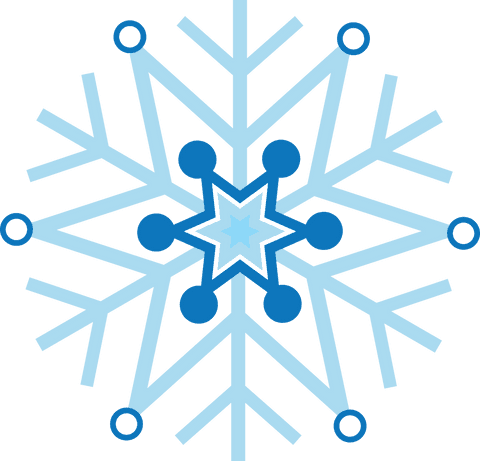 Transparent Blue Snowflake Pattern Illustration for Winter Design - Download Free Stock Videos Pikwizard.com