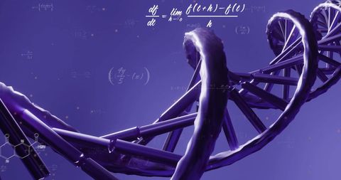 Futuristic Concept of Digital Data and DNA Strand Integration - Download Free Stock Images Pikwizard.com