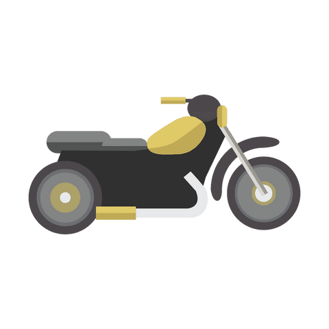 transparent motorcycle illustration showing modern travel lifestyle - Download Free Stock Videos Pikwizard.com