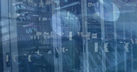 Financial Data Processing in Computer Servers