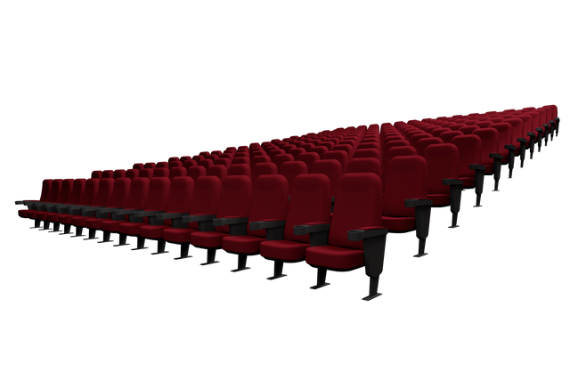 Transparent Cinema Audience Isolation Red Chairs Vector Illustration Entertainment - Download Free Stock Videos Pikwizard.com