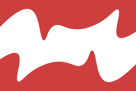 Red Abstract Curved Shape on Transparent Background - Download Free Stock Videos Pikwizard.com