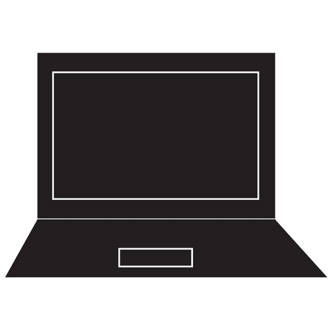 transparent laptop illustration with space for design - Download Free Stock Videos Pikwizard.com
