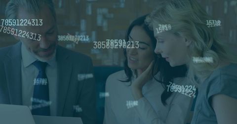 Collaborative Team Discussing Financial Technology Insights - Download Free Stock Images Pikwizard.com