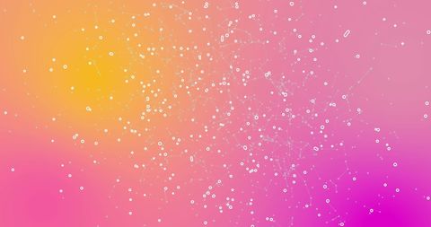 Abstract Network Connections on Vibrant Gradient Background - Download Free Stock Images Pikwizard.com