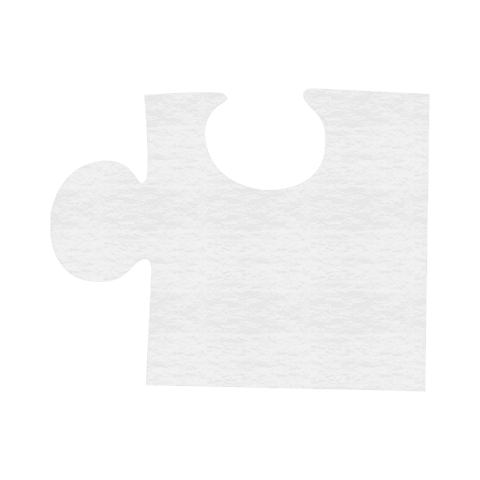 single white transparent puzzle piece isolated on black - Download Free Stock Videos Pikwizard.com