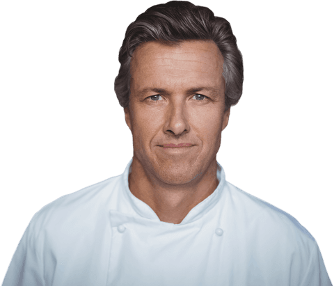 portrait of professional male chef in white uniform transparent background - Download Free Stock Videos Pikwizard.com