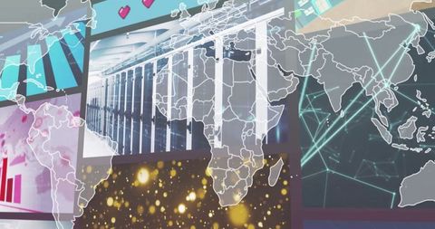 Global Technology and Data Visualization Interface