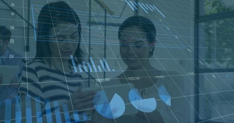 Collaborative Data Analysis in Modern Business Firm - Download Free Stock Images Pikwizard.com