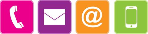 Colorful Communication Icons Set on Transparent Background - Download Free Stock Videos Pikwizard.com