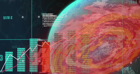 Dynamic Global Finance and Technology Concept